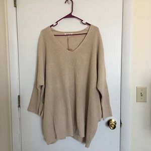 Oatmeal Tunic/Sweater Dress